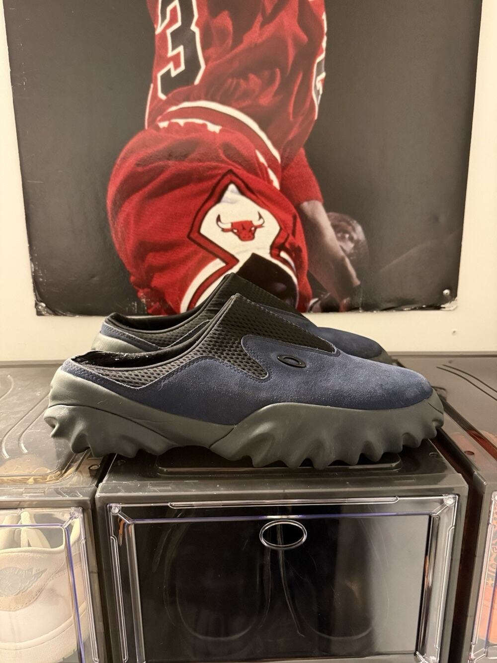 Brain Dead x Oakley Factory Team Chop Saw Mule Navy Black Size 13